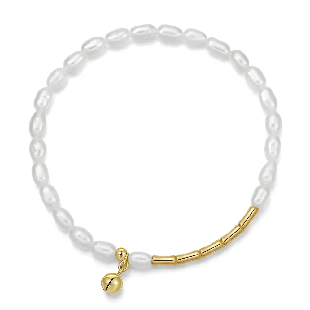 Shangda New S925 Sterling Silver Pearl Bracelet - Image 9