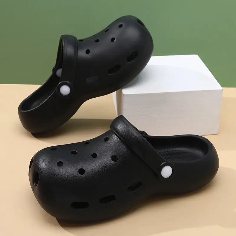 Women Breathable Non-Slip Slippers Black Summer - Image 6