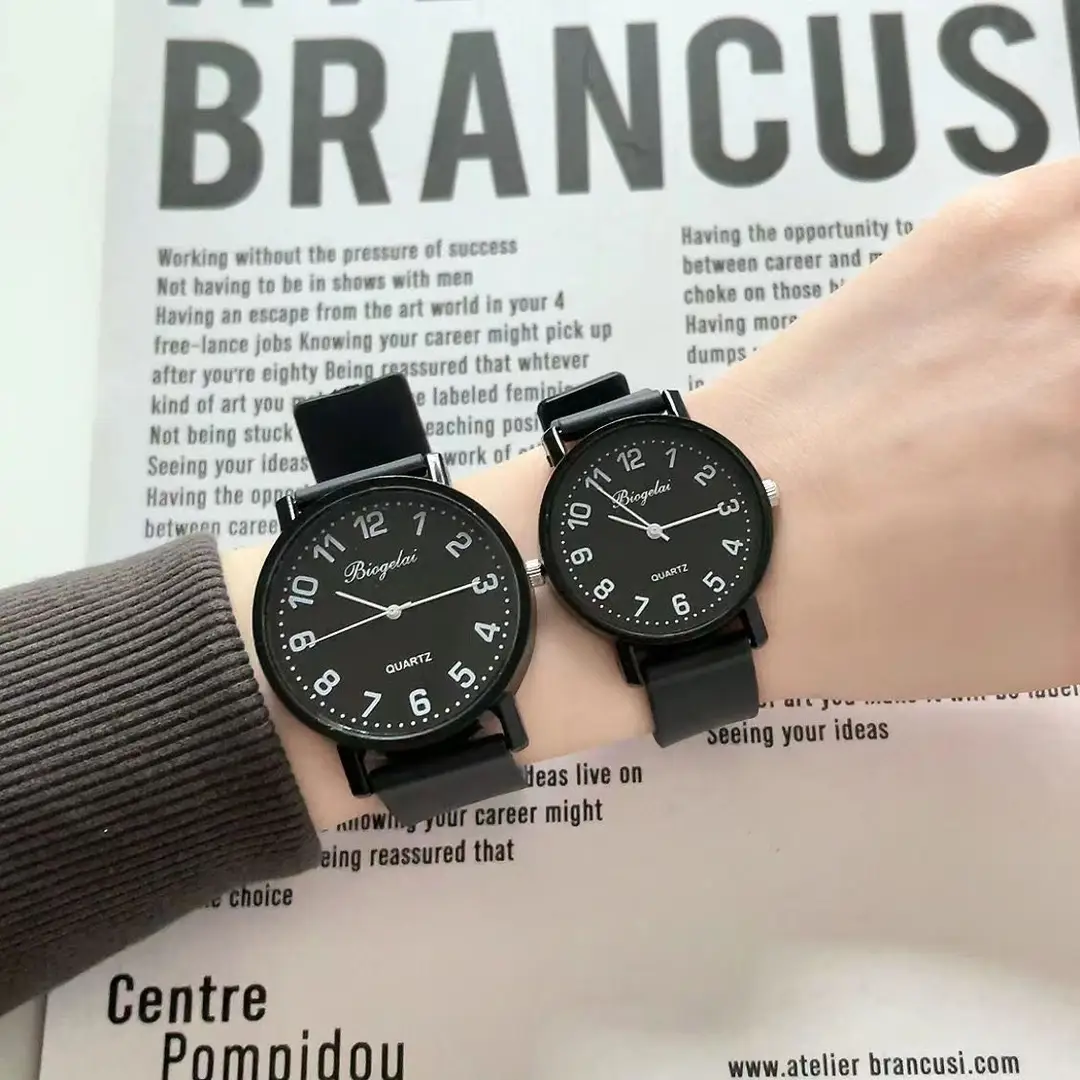 Special for Students Examination Junior High School Students High School Students Simple Light Luxury Niche Fashion Couple Pointer Quartz Watch Watch — feature 14