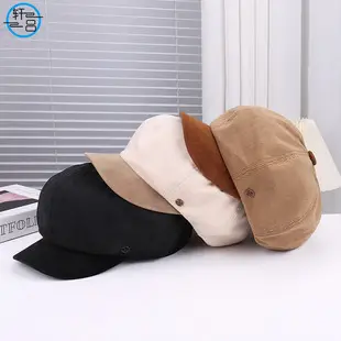 Blue Korean Style PU Leather Cap for Boys — feature 4