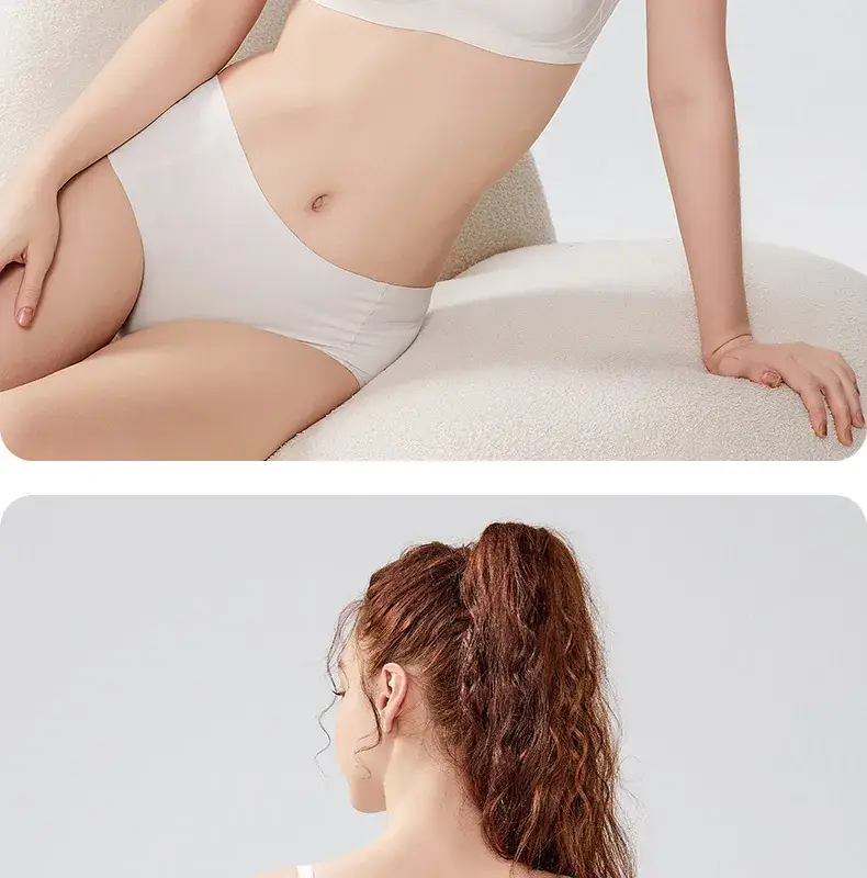New Flocking Seamless Bra Stereo Cup Cross Support Invisible Bra Ladies Comfortable Breathable — feature 18