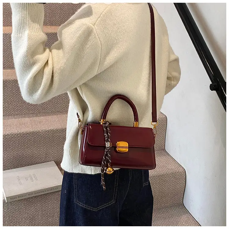 Black Korean Style Shoulder Crossbody Handbag 2024 — feature 13
