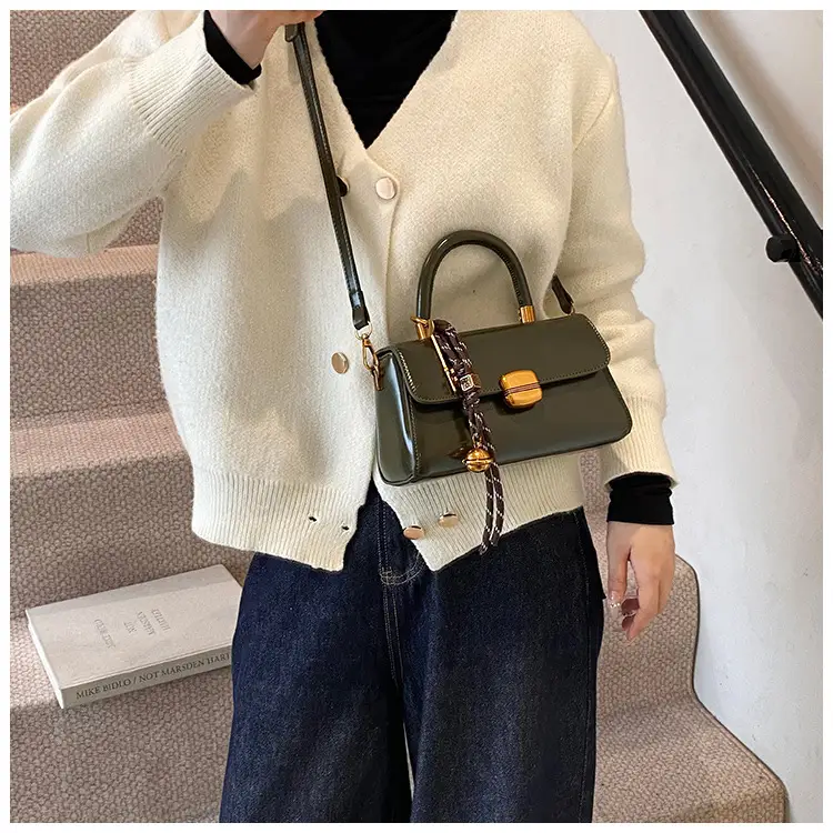 Black Korean Style Shoulder Crossbody Handbag 2024 — feature 14