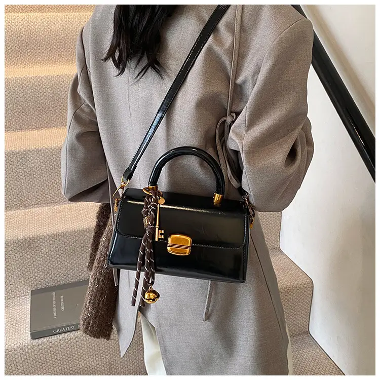 Black Korean Style Shoulder Crossbody Handbag 2024 — feature 19