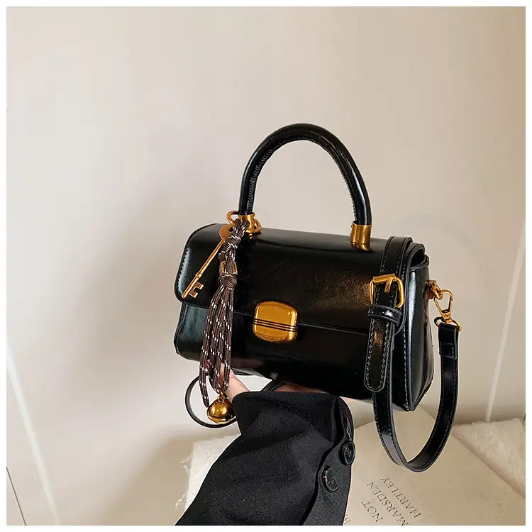 Black Korean Style Shoulder Crossbody Handbag 2024 — feature 20