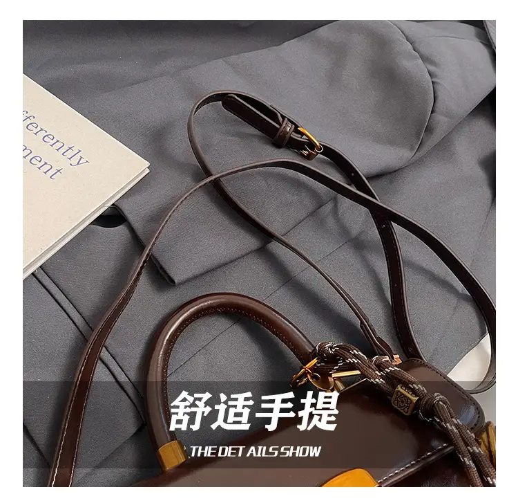 Black Korean Style Shoulder Crossbody Handbag 2024 — feature 5