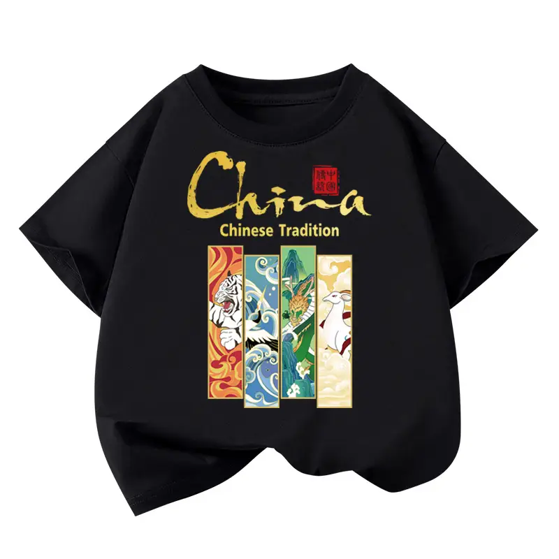 Blue Dragon Print Boys T-Shirt 2026 - Image 5