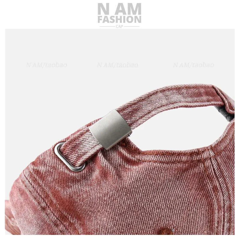 American Style Denim Baseball Cap for Men Women — feature 10