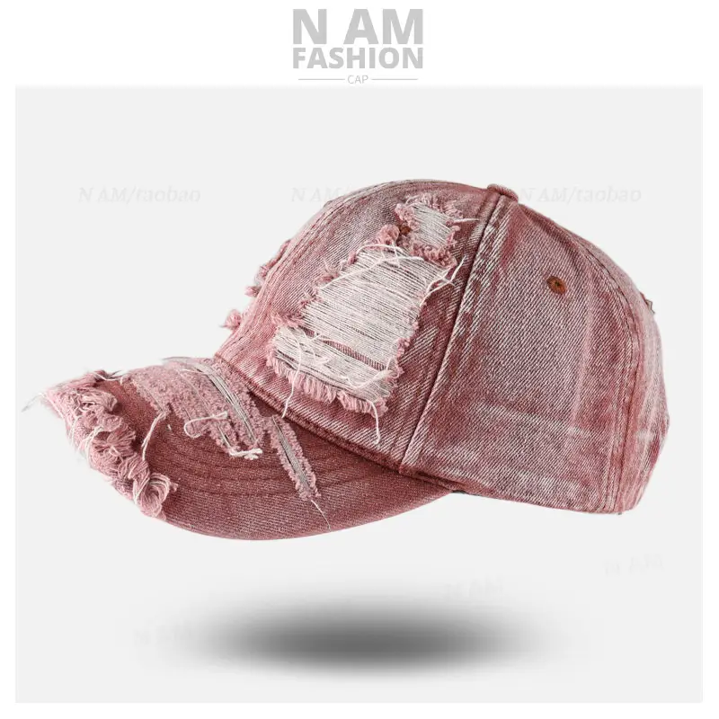American Style Denim Baseball Cap for Men Women — feature 6