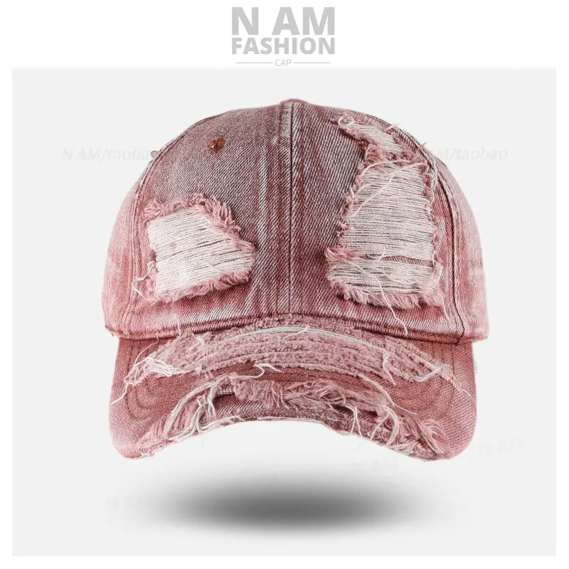 American Style Denim Baseball Cap for Men Women — feature 7