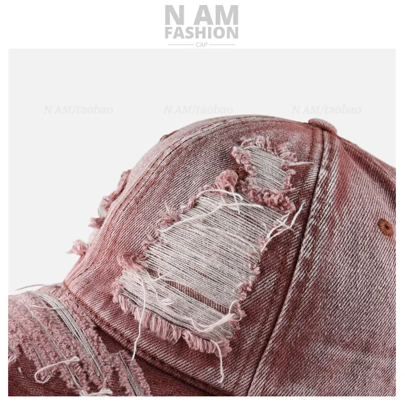 American Style Denim Baseball Cap for Men Women — feature 9