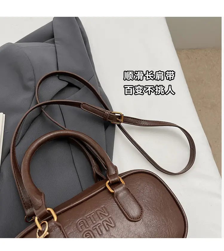 Vintage Black Shoulder Crossbody Bag for Women 2024 — feature 4