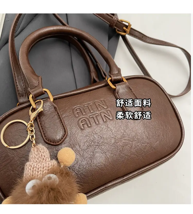Vintage Black Shoulder Crossbody Bag for Women 2024 — feature 8