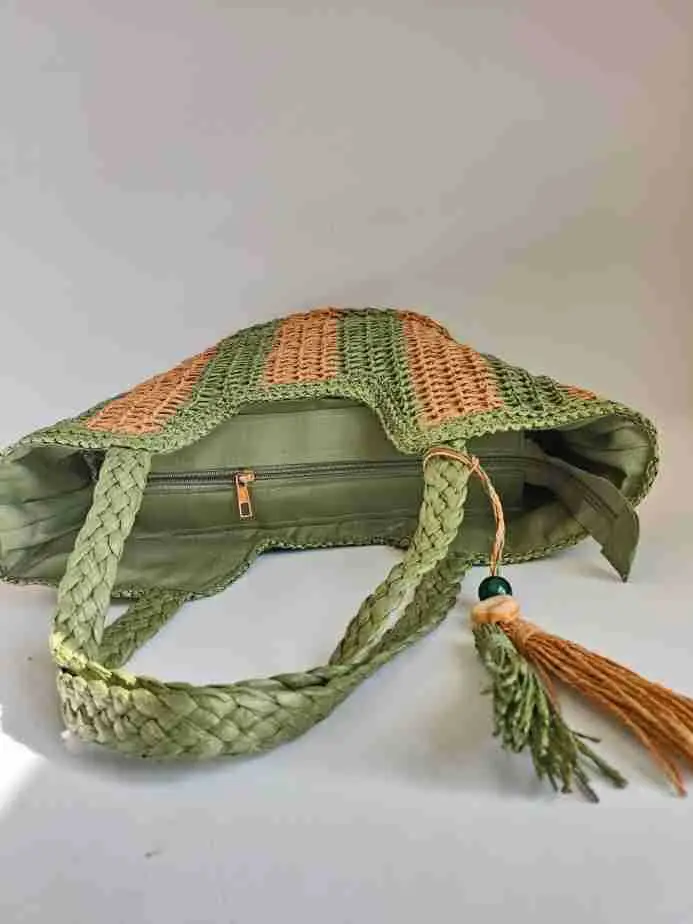 Women Straw Bag Large Capacity Beach Tote 2024 — feature 10