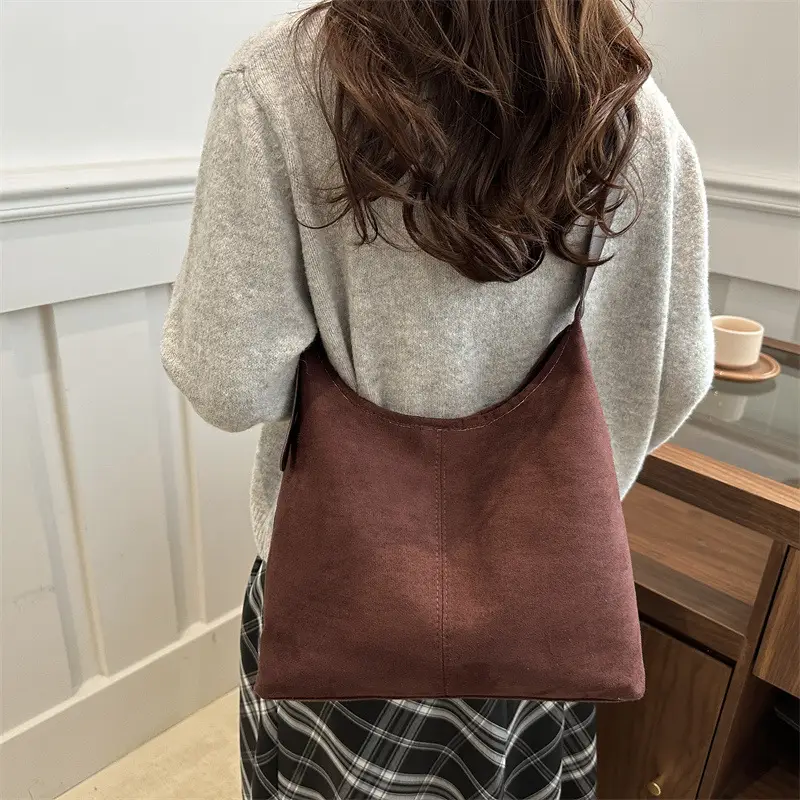 Frosted Underarm Tote Bag Women's Shoulder Bag - Image 5