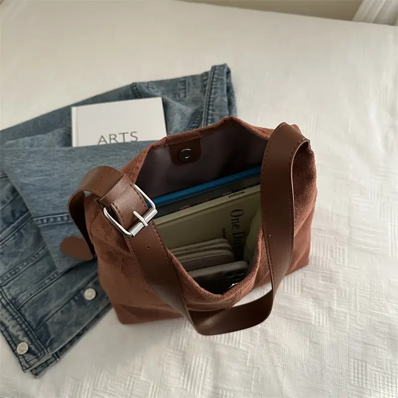 Frosted Underarm Tote Bag Women's Shoulder Bag - Image 6