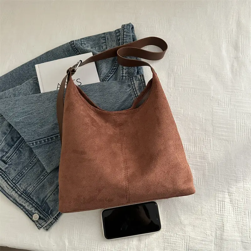 Frosted Underarm Tote Bag Women's Shoulder Bag - Image 7