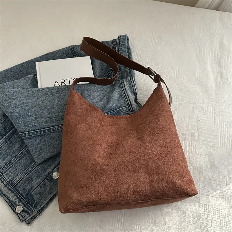Frosted Underarm Tote Bag Women's Shoulder Bag - Image 4