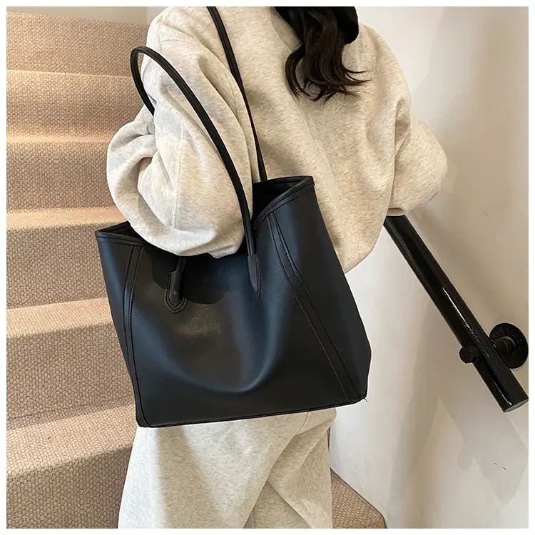 Vintage Tan Shoulder Bag for Women 2024 New Style — feature 14