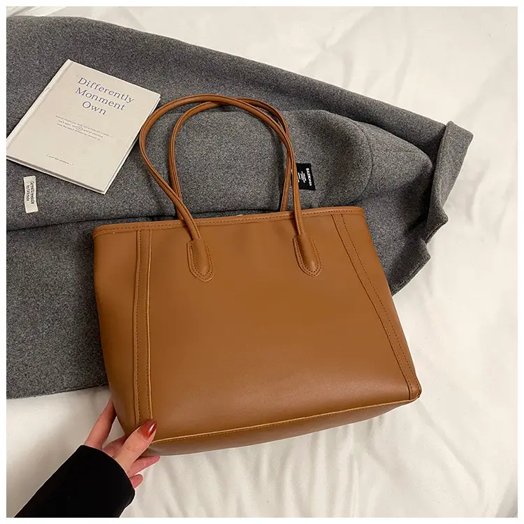 Vintage Tan Shoulder Bag for Women 2024 New Style — feature 21