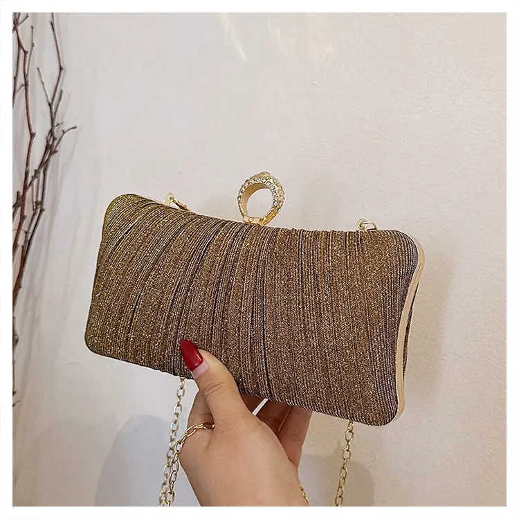 Black Sparkly Crossbody Clutch Bag for Women — feature 21