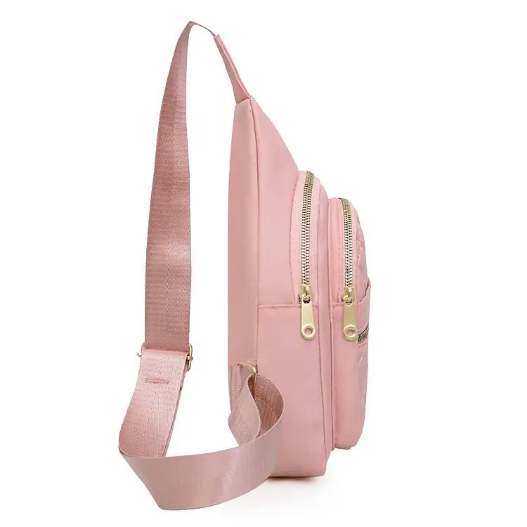 Red Quilted Shoulder Crossbody Bag with Data Holes - Image 23