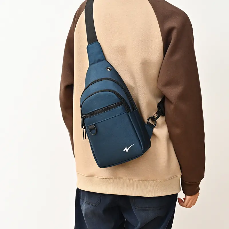 Men's Navy Blue Crossbody Shoulder Bag 2026 - Image 6