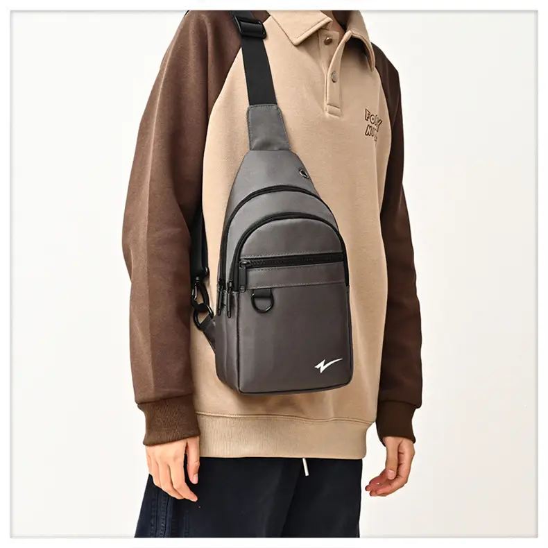 Men's Navy Blue Crossbody Shoulder Bag 2026 — feature 15