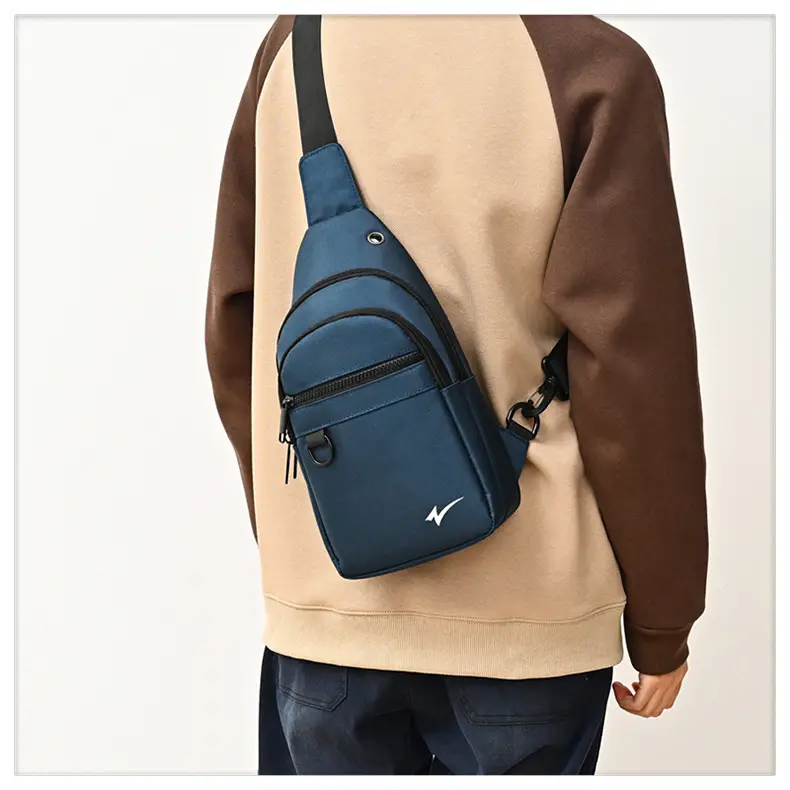 Men's Navy Blue Crossbody Shoulder Bag 2026 — feature 20