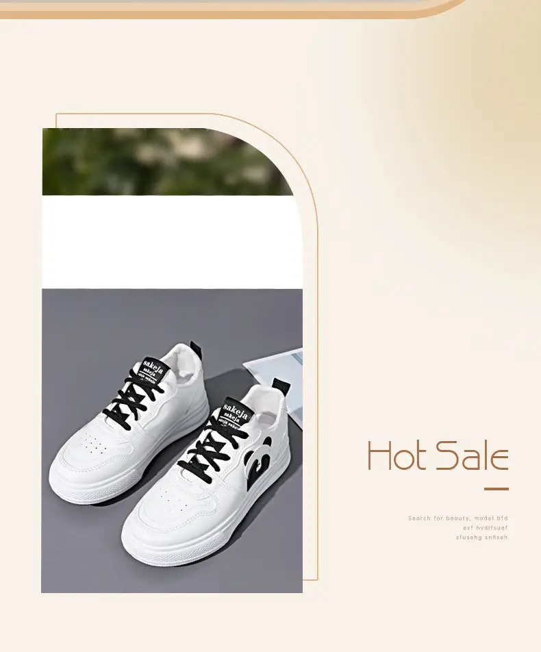 White Sneakers for Women Wholesale Leather Waterproof Casual Women's Shoes Outdoor Cartoon Panda Soft Sole Fashion Flat Sneakers for Women — feature 25