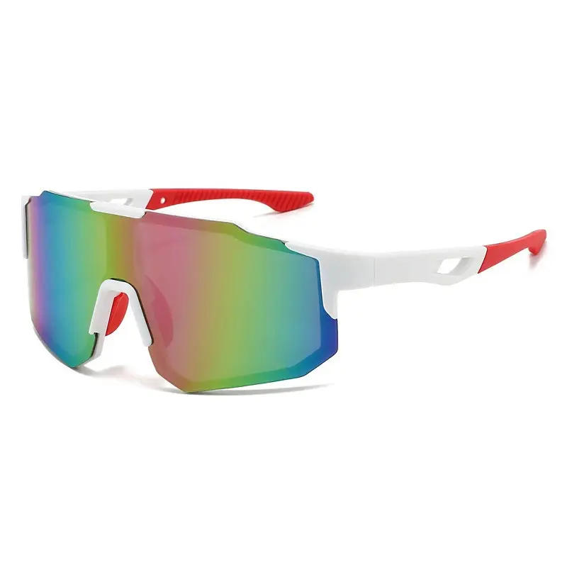 Men Anti-UV Cycling Sunglasses Retro Large Frame Windproof - Image 12
