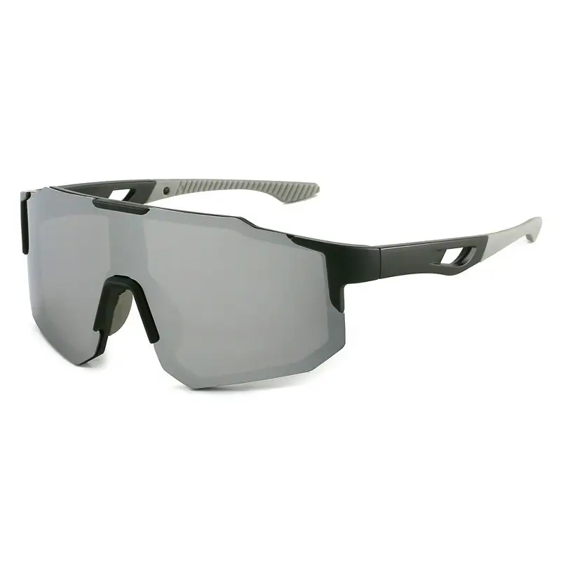 Men Anti-UV Cycling Sunglasses Retro Large Frame Windproof - Image 2
