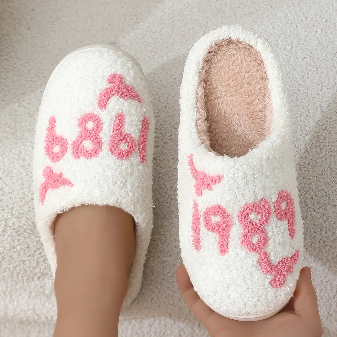 Cross-border New Comfortable Home Warm Winter Seagull Cotton Slippers Couple Men's and Women's Thick Sole Soft Sole Shoes Thick Non-slip