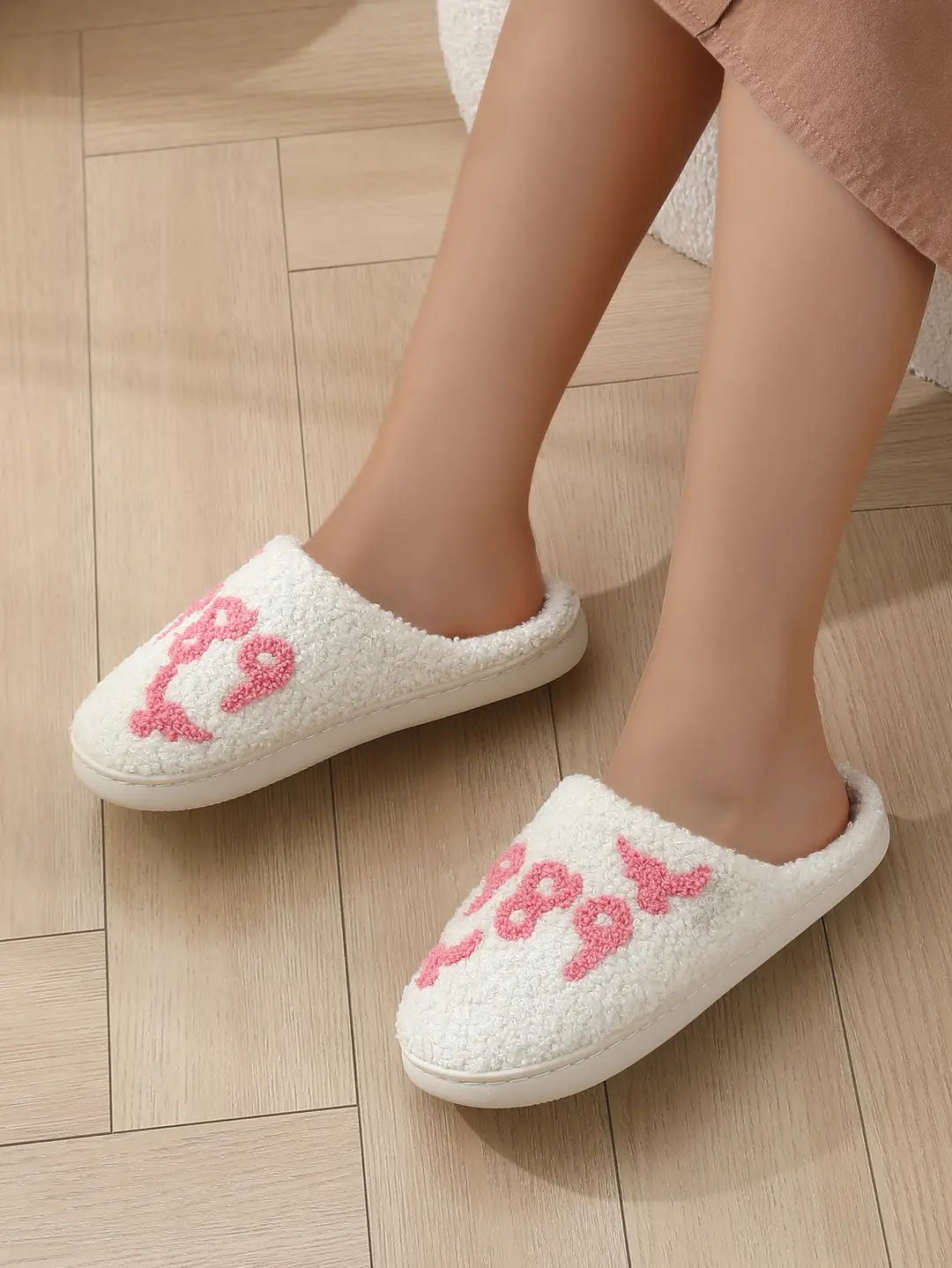 Cross-border New Comfortable Home Warm Winter Seagull Cotton Slippers Couple Men's and Women's Thick Sole Soft Sole Shoes Thick Non-slip — feature 10