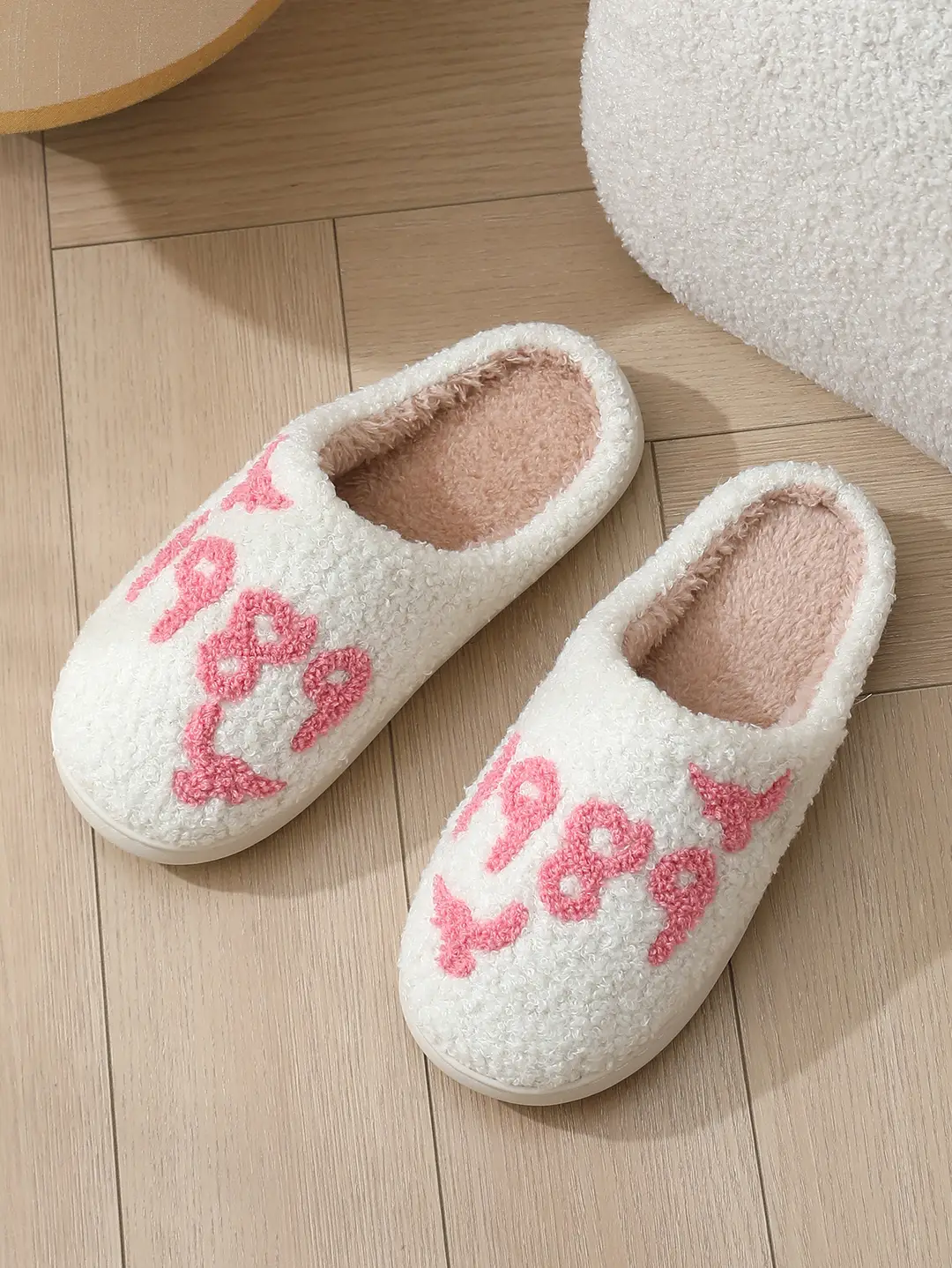 Cross-border New Comfortable Home Warm Winter Seagull Cotton Slippers Couple Men's and Women's Thick Sole Soft Sole Shoes Thick Non-slip — feature 7
