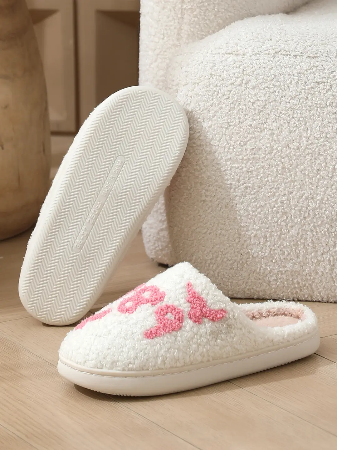 Cross-border New Comfortable Home Warm Winter Seagull Cotton Slippers Couple Men's and Women's Thick Sole Soft Sole Shoes Thick Non-slip — feature 8