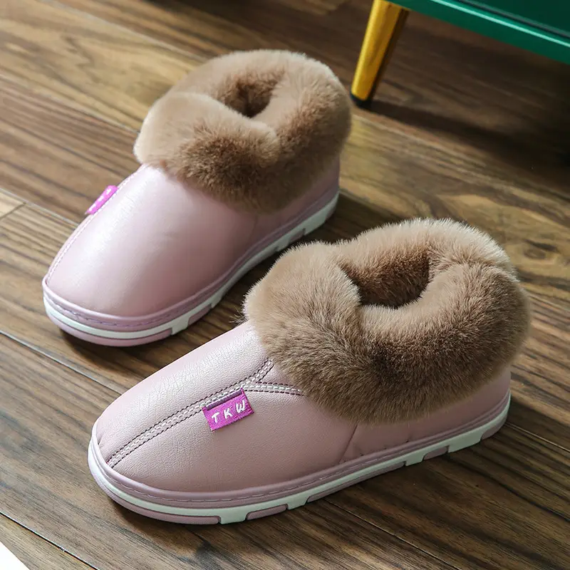 Factory Direct Supply of Shoes, Plush Cotton Shoes in Stock, Men's and Women's Autumn and Winter Cotton Slippers, Small Order Customization, Labeling and Dropshipping - Image 7