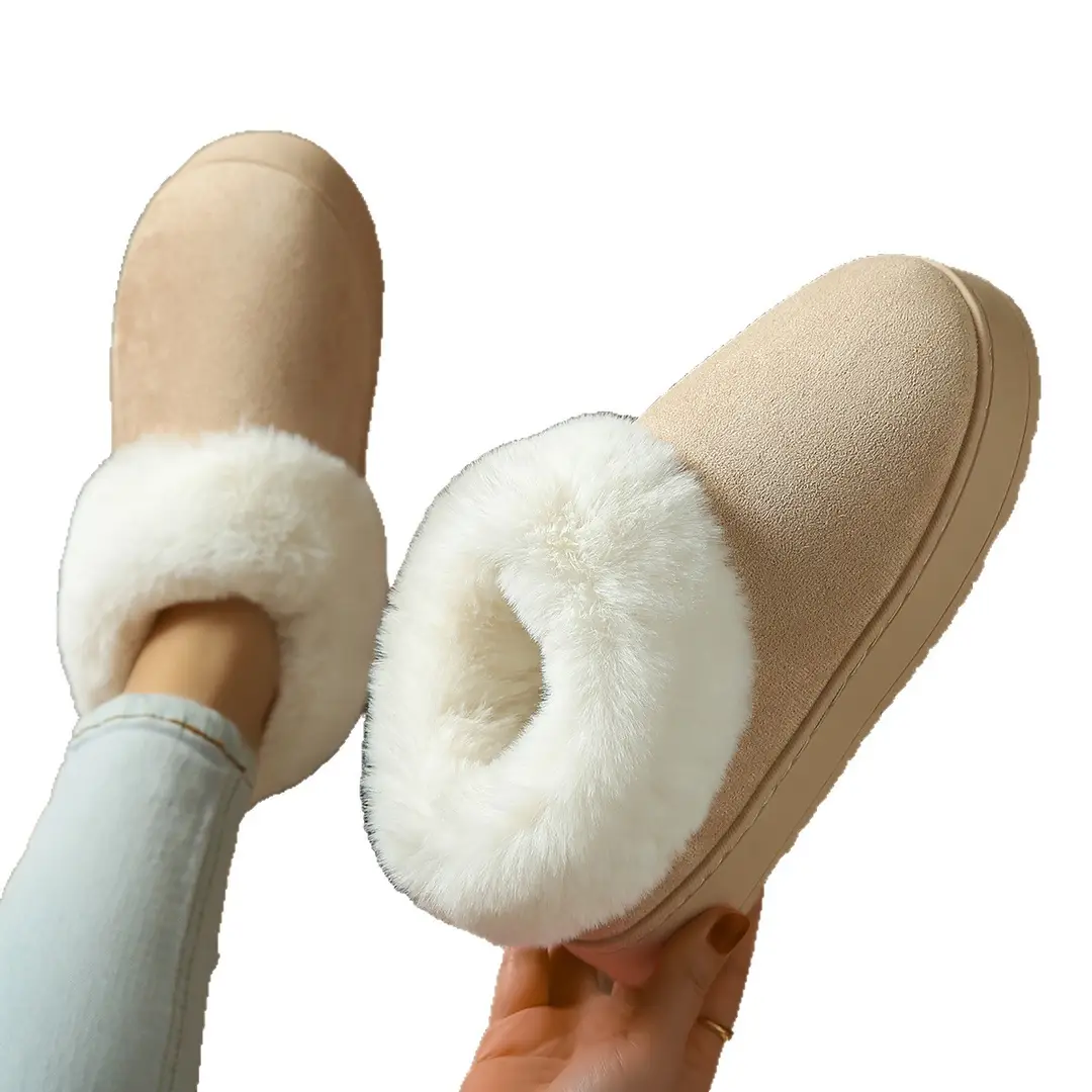Factory Direct Supply of Shoes, Plush Cotton Shoes in Stock, Men's and Women's Autumn and Winter Cotton Slippers, Small Order Customization, Labeling and Dropshipping - Image 8