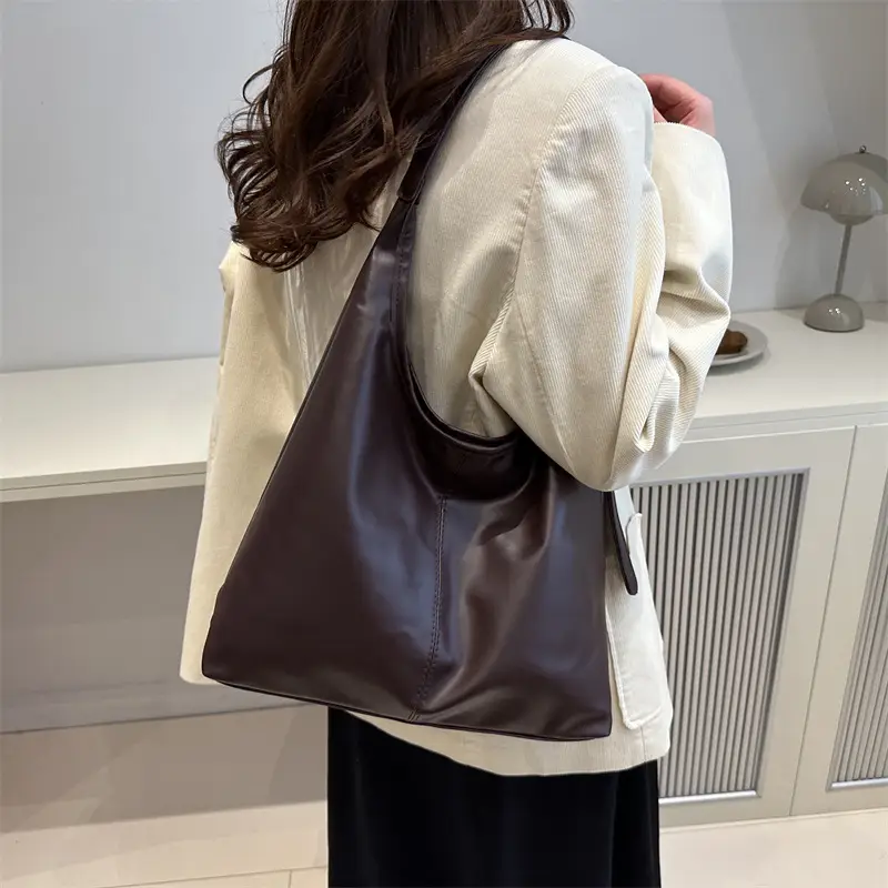 Vintage Commuter Bag Women Soft Leather Shoulder 2024