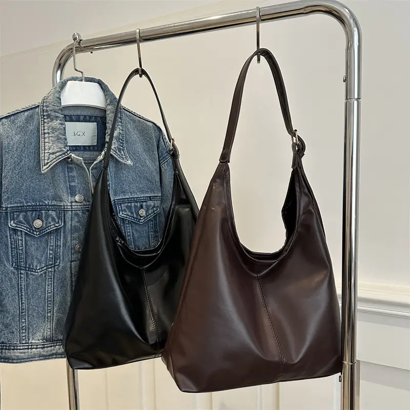 Vintage Commuter Bag Women Soft Leather Shoulder 2024