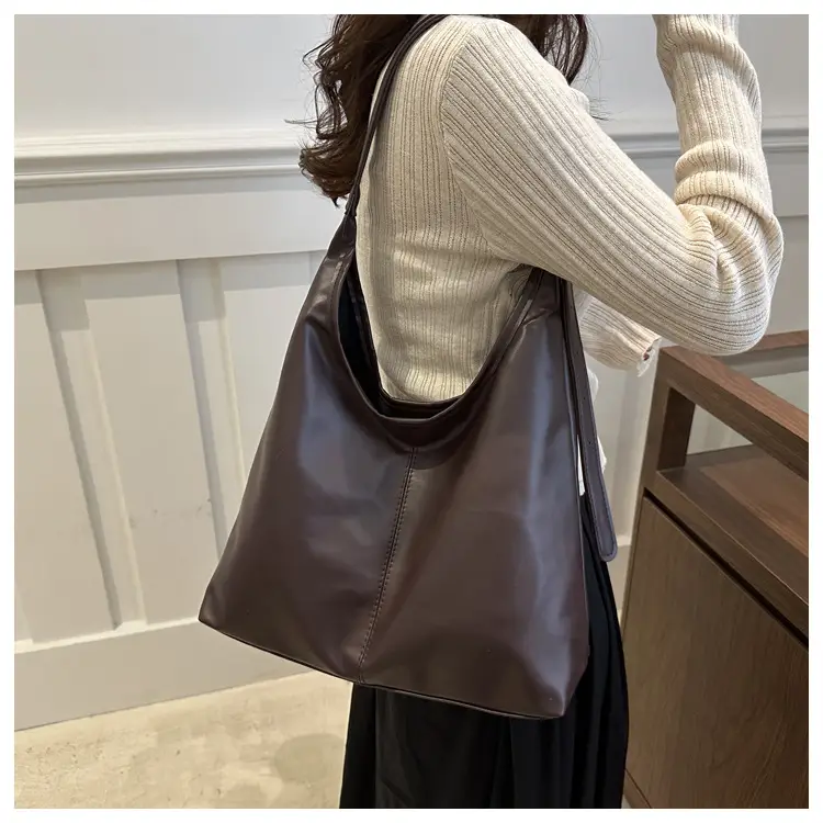 Vintage Commuter Bag Women Soft Leather Shoulder 2024 — feature 13
