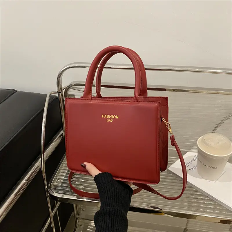 Women's Retro Textured Brown Shoulder Bag 2024 - Image 5