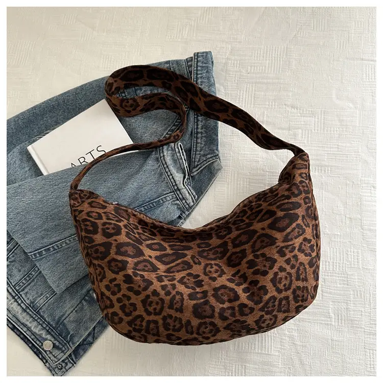 Leopard Print Shoulder Crossbody Tote Bag for Women — feature 19
