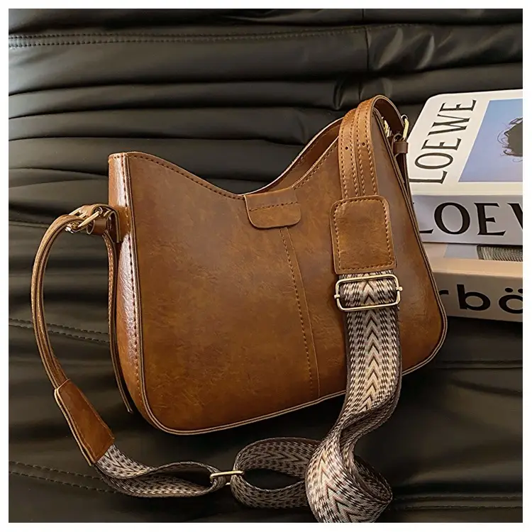 Black Leather Shoulder Bag for Women 2024 Trendy — feature 25
