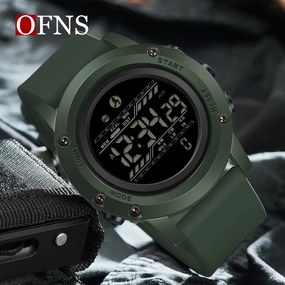 OFNS Camouflage Digital Watch for Men Women Waterproof Sports Wear - Image 10