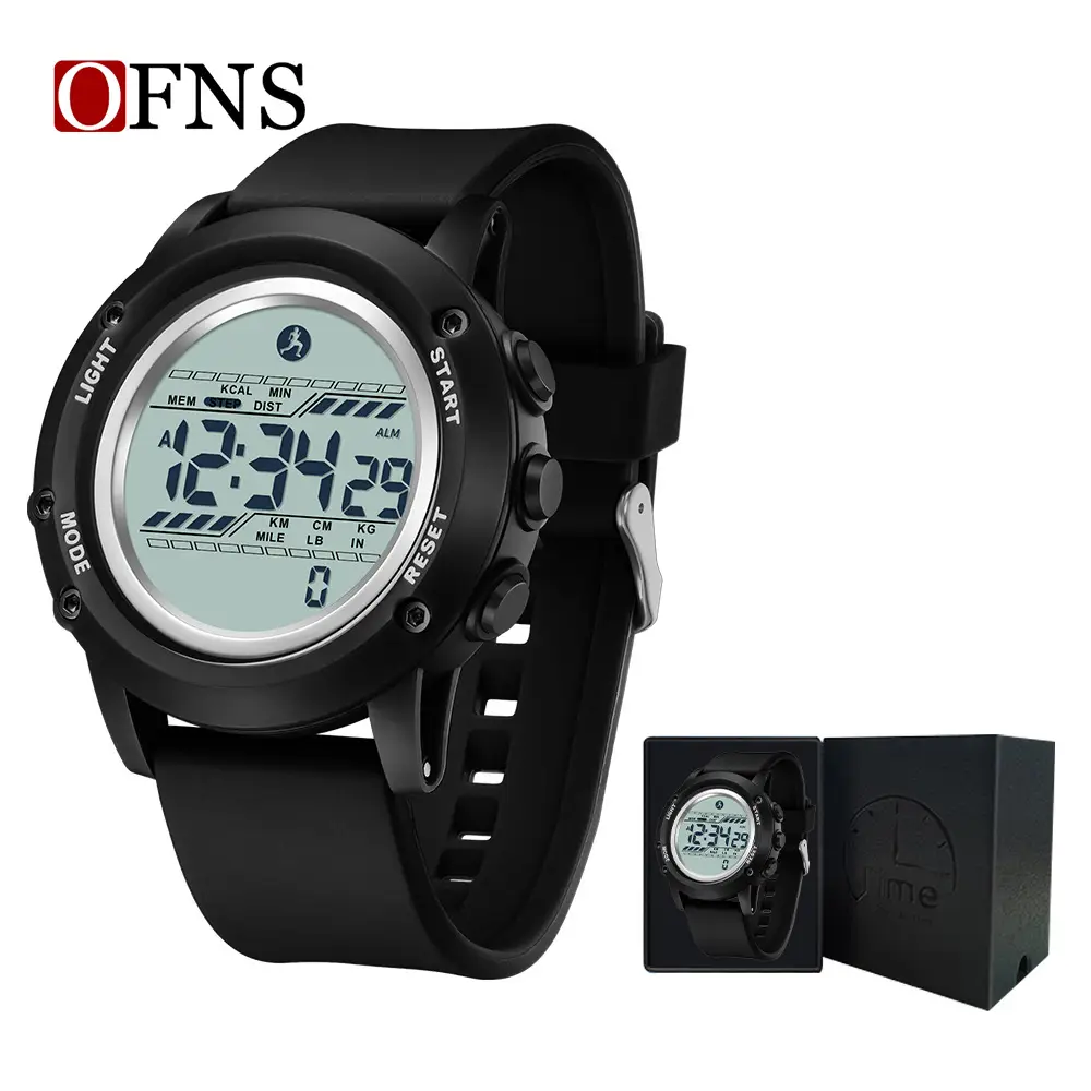 OFNS Camouflage Digital Watch for Men Women Waterproof Sports Wear - Image 5