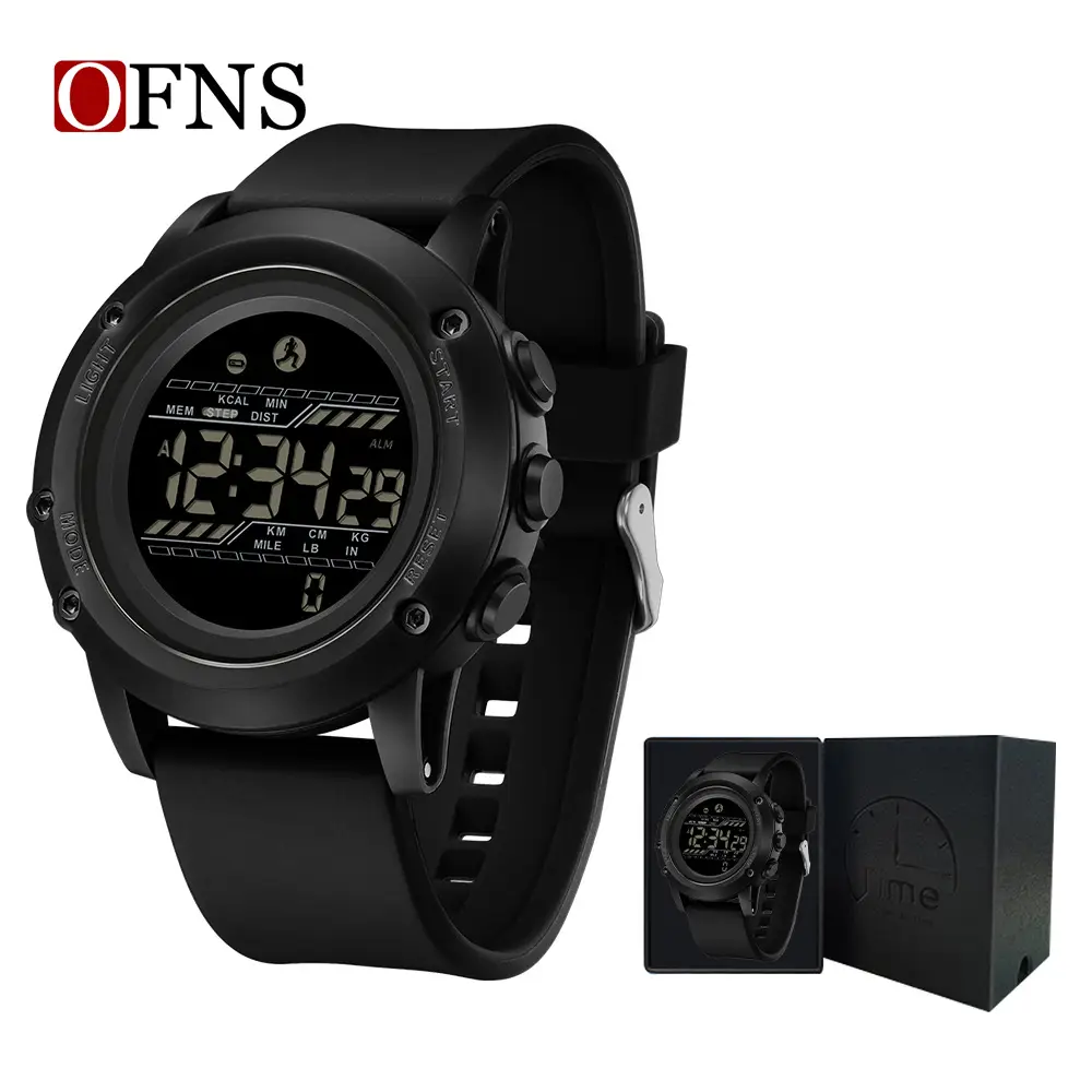 OFNS Camouflage Digital Watch for Men Women Waterproof Sports Wear - Image 6