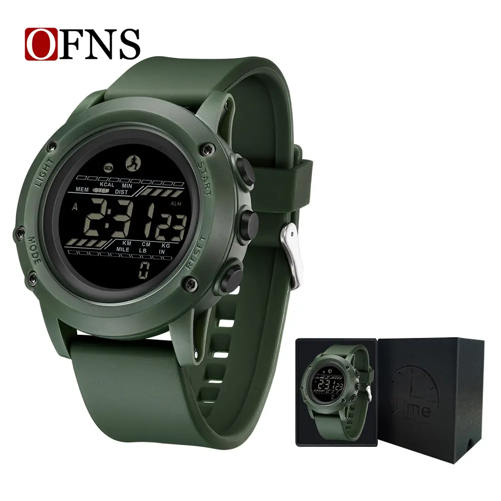OFNS Camouflage Digital Watch for Men Women Waterproof Sports Wear - Image 7
