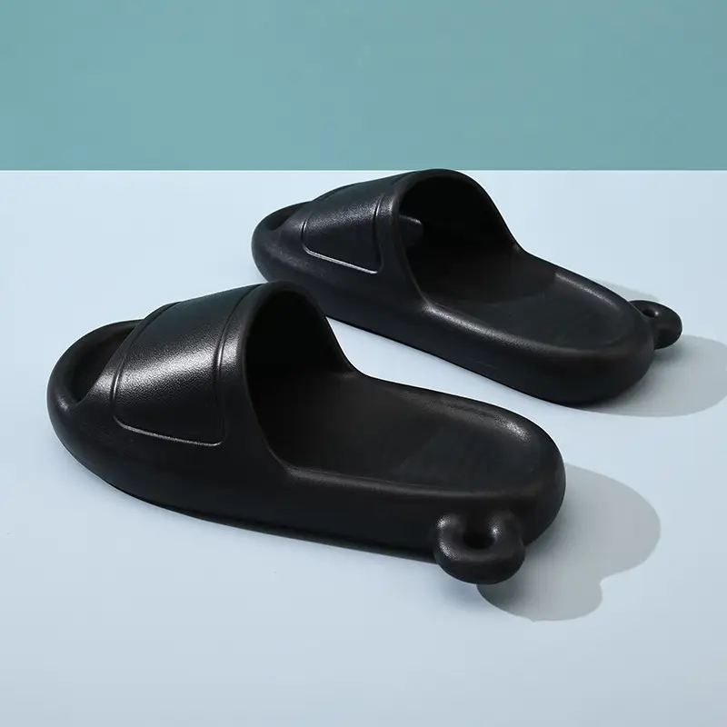 Slippers Women's Summer Odor-resistant Breathable Slides Home EVA Increased Thick Bottom Wear-resistant Non-slip Slides for Couple