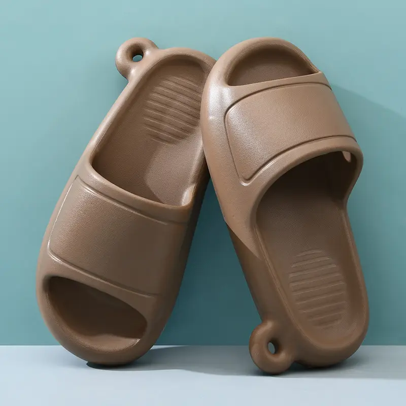 Slippers Women's Summer Odor-resistant Breathable Slides Home EVA Increased Thick Bottom Wear-resistant Non-slip Slides for Couple